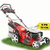 HECHT 5534 SX Rasenmäher Benzin | mit Antrieb | 5in1 | 51 cm Schnittbreite | 60L | Fangkorb | Mulchkit | Zentrale 7-fach Höhenverstellung