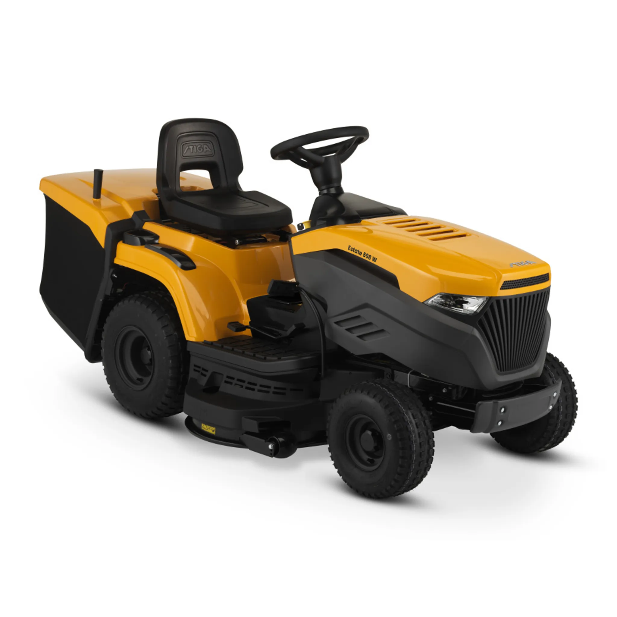 STIGA Rasentraktor 598 W, 98 cm Schnittbreite, 2-Zylinder-Motor, Hydrostatgetriebe
