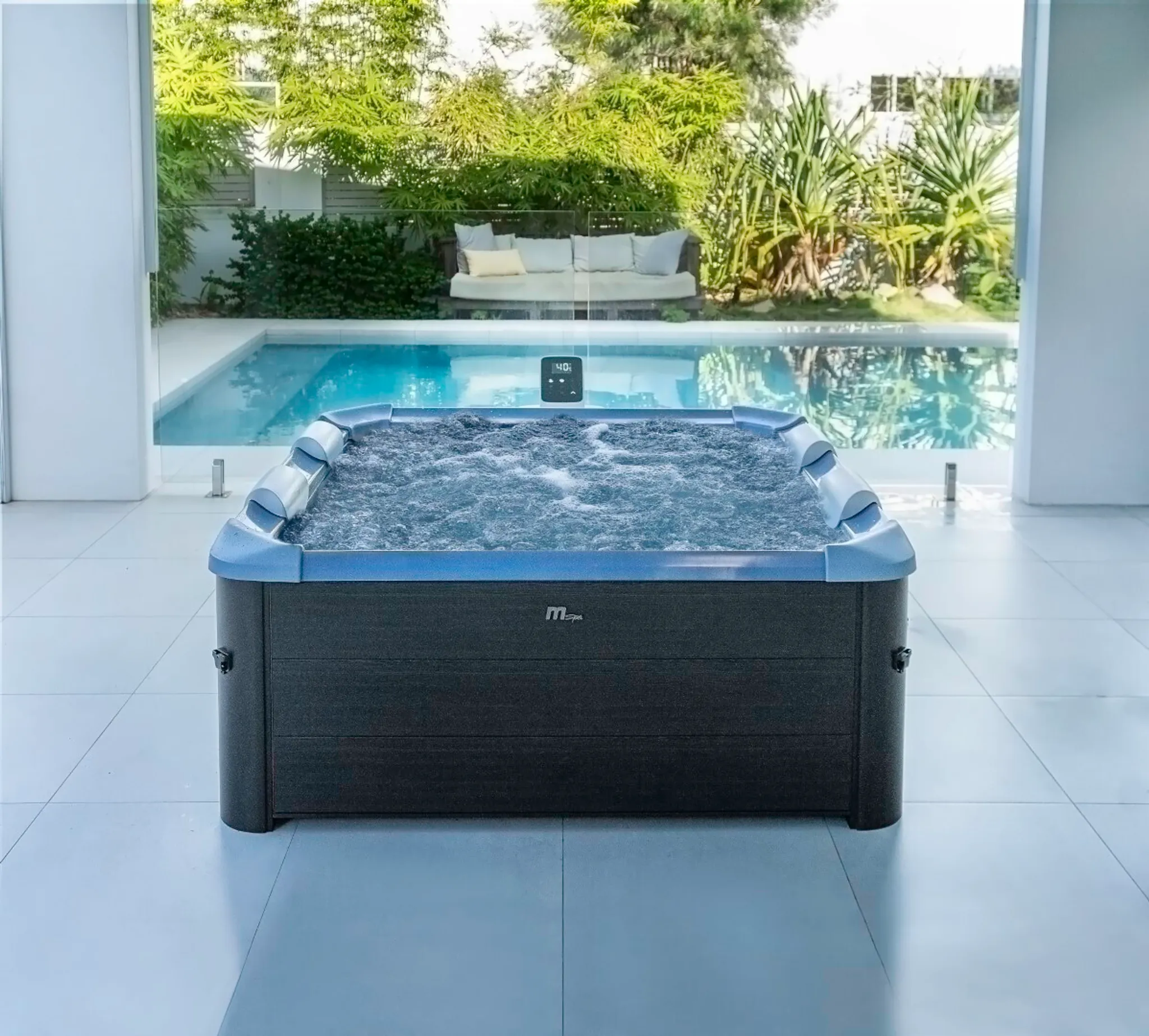 MSpa Whirlpool Oslo Saphire, 160x160x65cm, Modell 2025