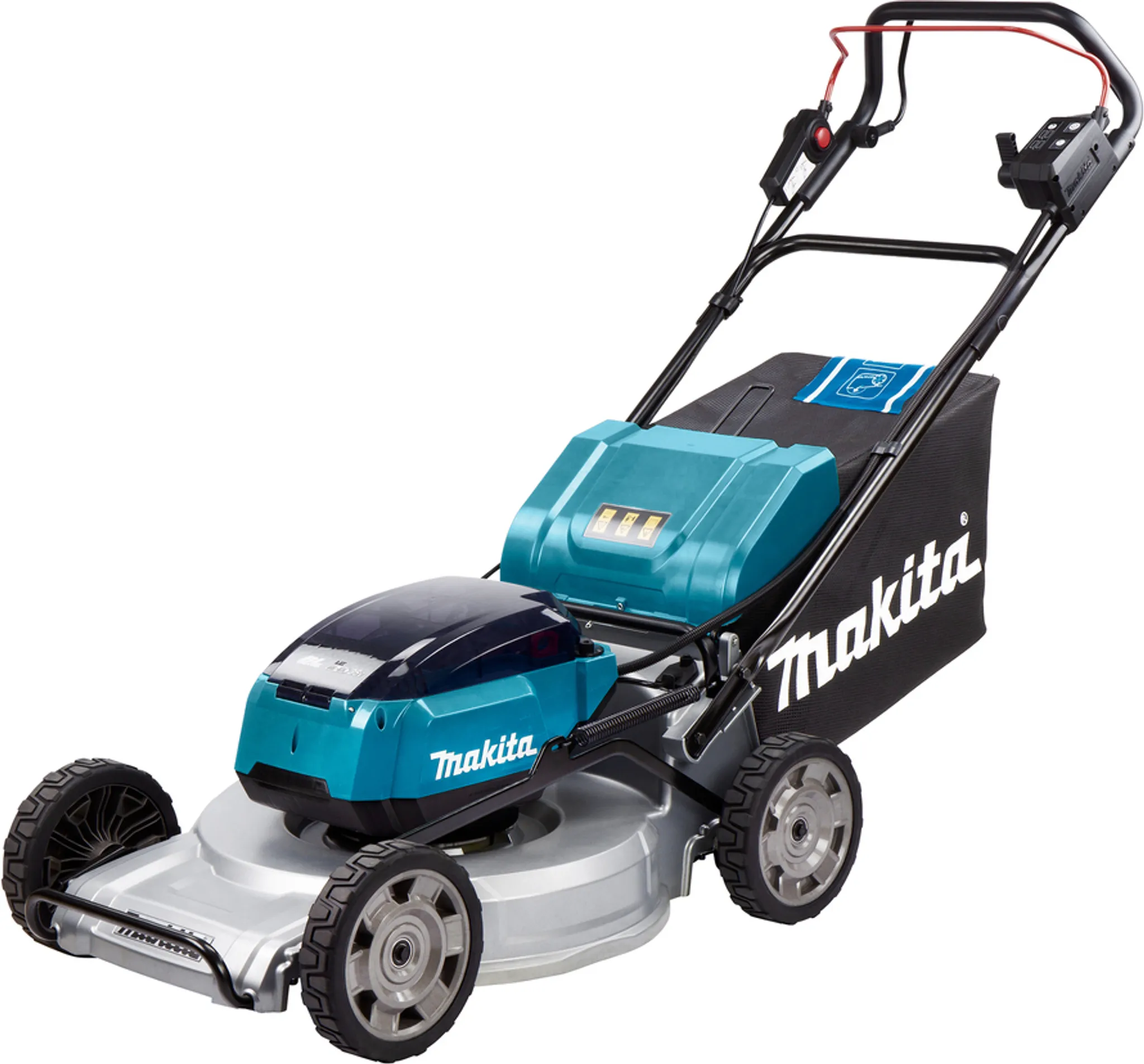 Makita 2X18V Dlm533Zx2 Rasenmäher mit 53Cm Antrieb Aluminiumgehäuse
