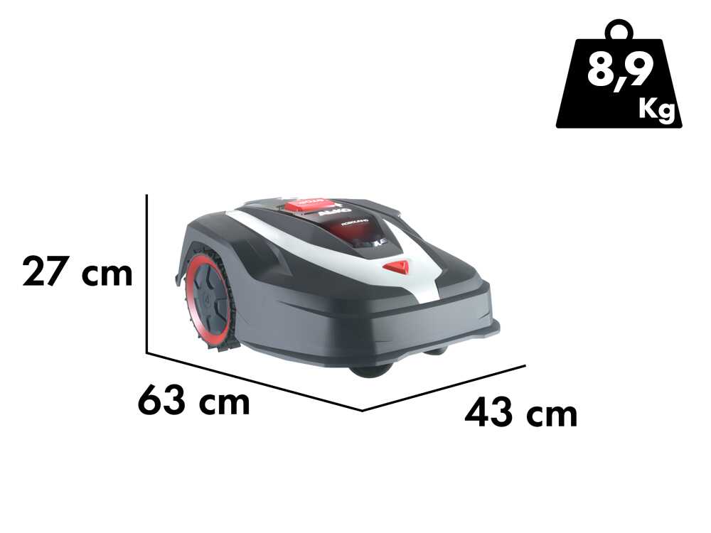 AL-KO Robolinho 1300 W Premium - Mähroboter - mit Begrenzungskabel