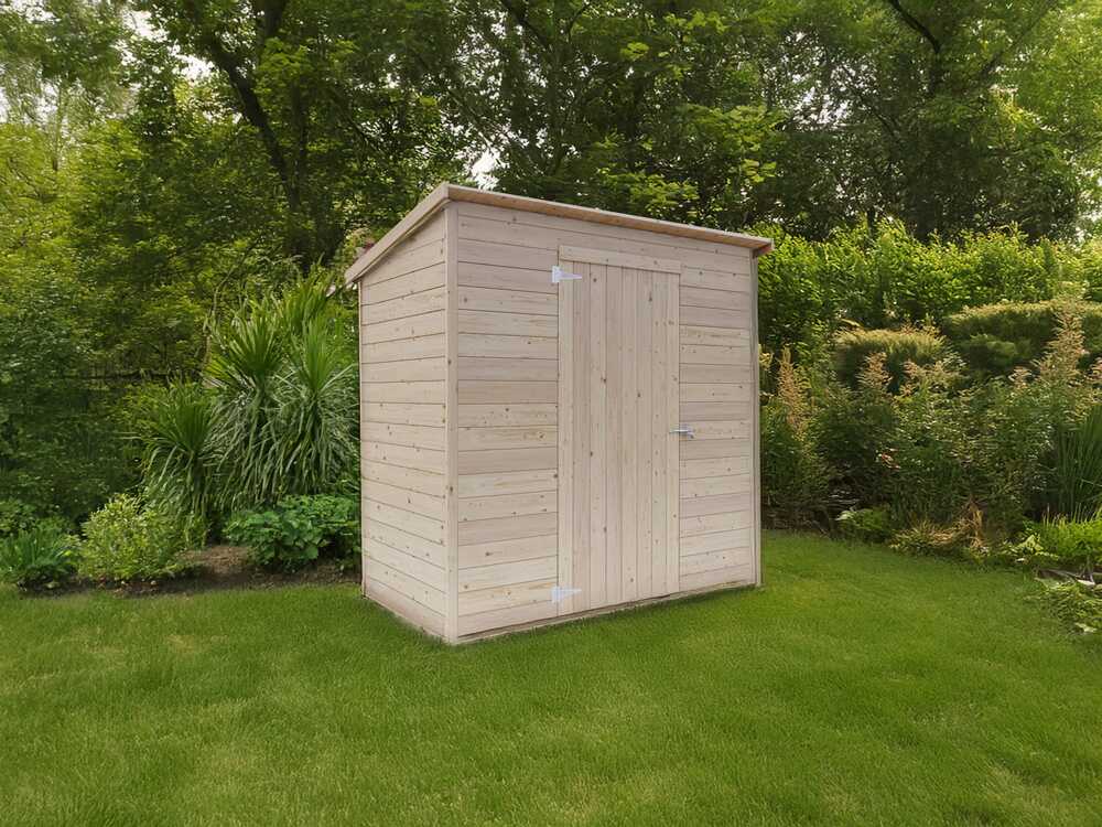 Alce Stefy 207x102 – Gerätehaus aus Holz – 207x102x215 cm