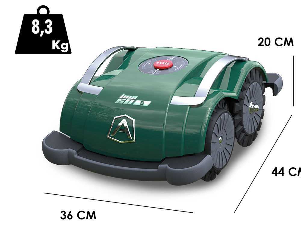 Ambrogio L60 Elite S+ - Mähroboter ohne Begrenzungskabel - Keine Installation notwendig