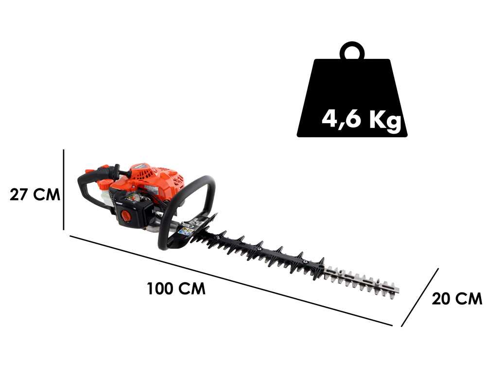 Benzin-Heckenschere Echo HC-2020R mit 21,2 cm³-Motor - Schwert 534 mm