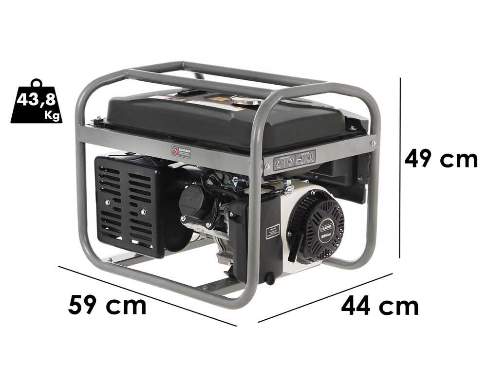 Blackstone BG 5050-X - Benzin Stromerzeuger 230V - 3.6 kW