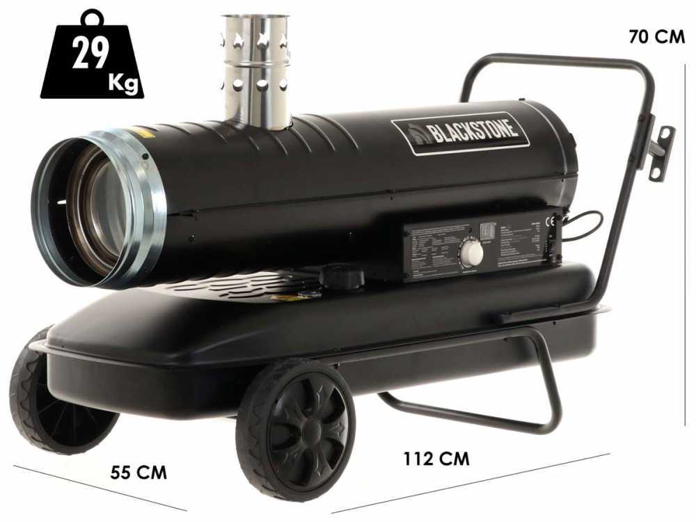 BlackStone i-BDH 30 KW - Diesel Heizgerät - 30 KW - mit Indirektheizung