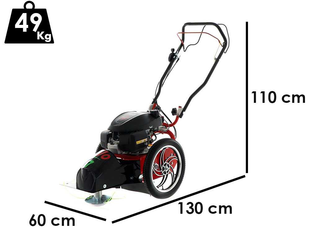 BlueBird FLO SPEED 7HO - Benzin-Fadenmäher mit Radantrieb  - Motor Honda GCVx 170