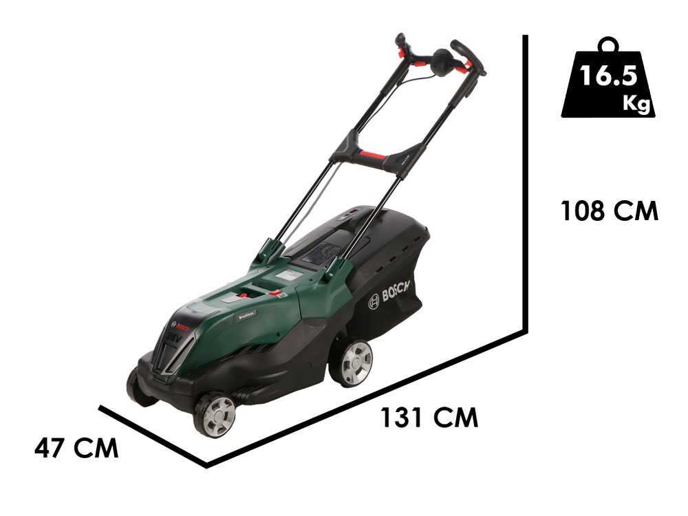 Bosch AdvancedRotak 36V-44-750 - Akku Rasenmäher - Schnitt 44 cm - 36V 6Ah