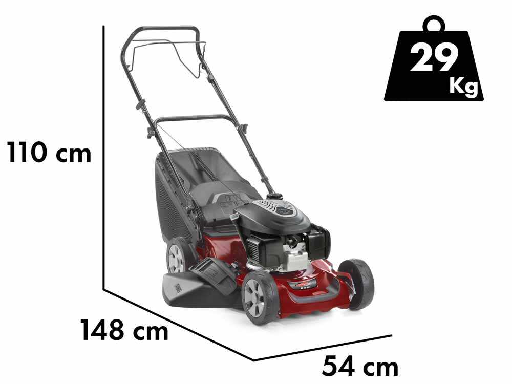 Castelgarden XC 48 HS - Rasenmäher mit Radantrieb - 4 in 1 - Honda Motor GCVx 145