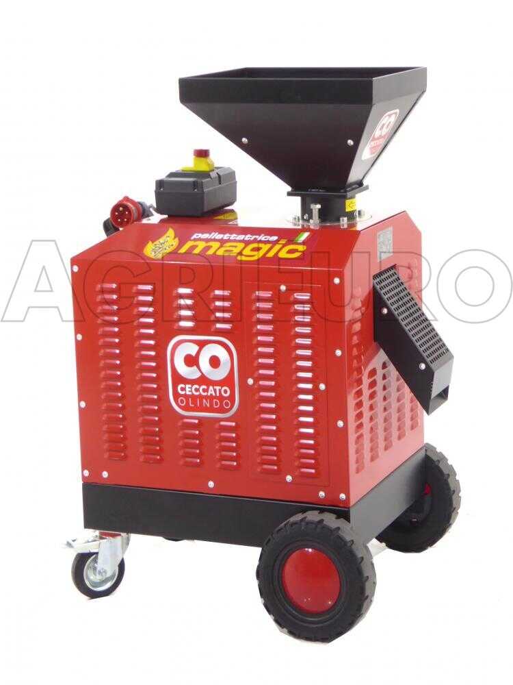Ceccato Olindo Pelletpresse 400V - 7,5 PS - Pelletherstellung für die Heizung