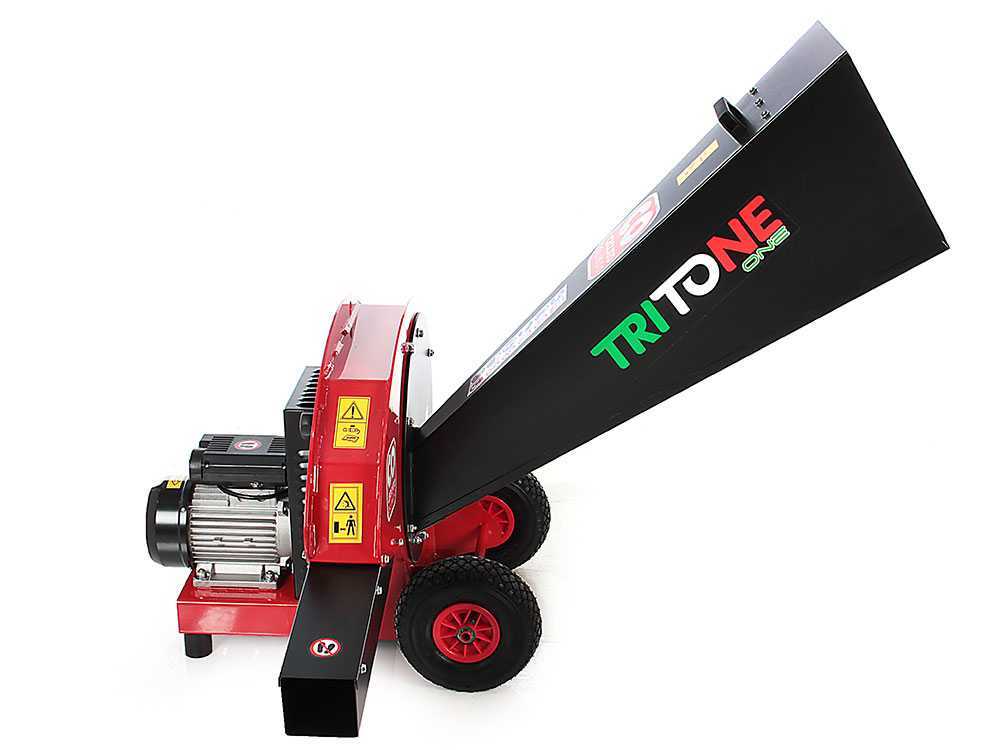 Ceccato Tritone One - Elektro Häcksler - 230V-Motor