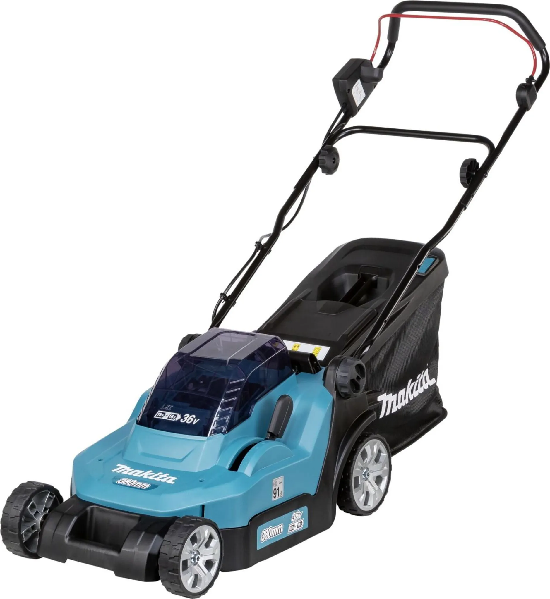 Makita DLM382PT2 Akku-Rasenmäher