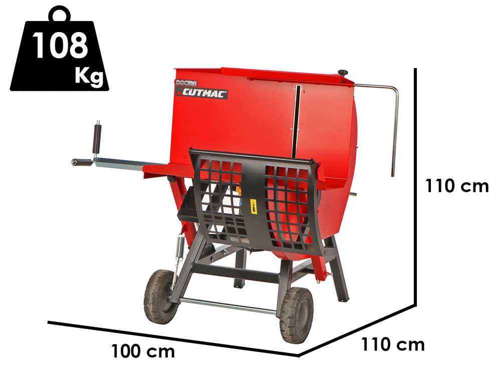 Docma Cutmac TT600 - Wippkreissäge mit Gestell  - Stammsäge - 230V