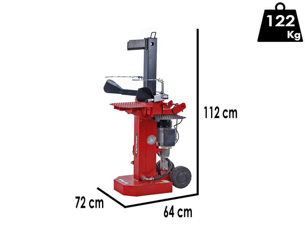 Docma SF80 Rapid 220 XX - Elektrischer Holzspalter - senkrecht