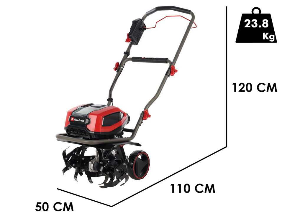 Einhell GP-CR 36/45 Li E BL - Solo - Akku Bodenhacken - 36V - OHNE AKKU UND LADEGERÄT