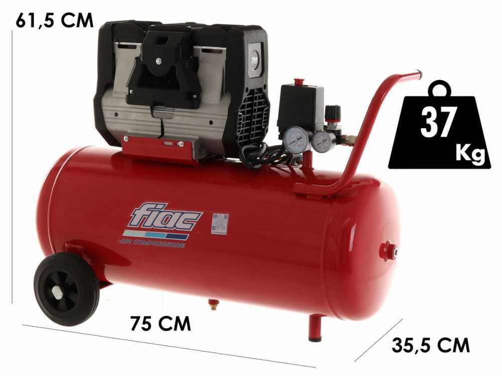 Fiac Super Silent 50 XS258 - Elektrischer leiser Kompressor
