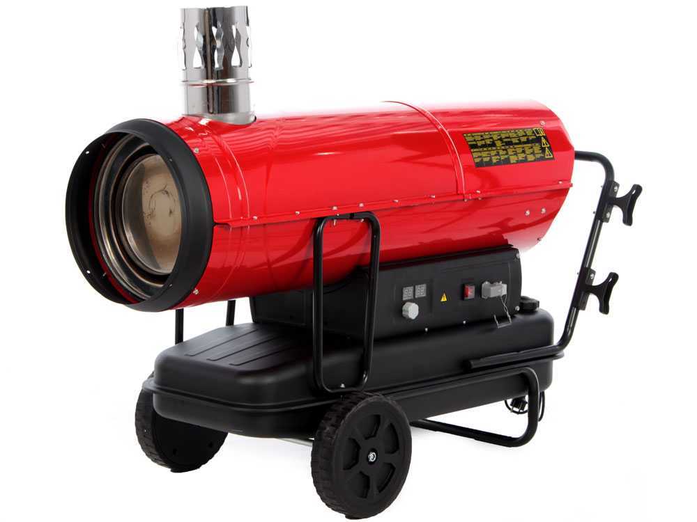 GeoTech IDH 8000 - Diesel Heizgerät - indirekte Heizung - auf Wagen