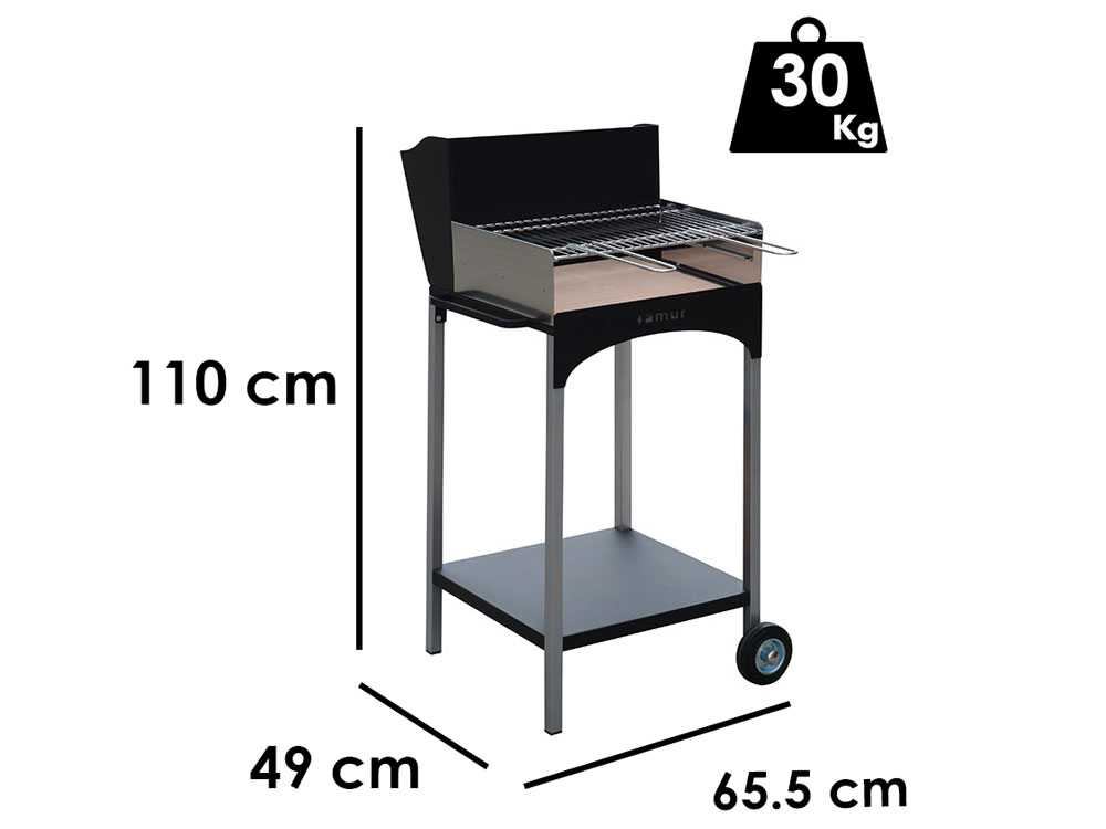 Grill Famur BK 6 ECO - Holz/Kohle