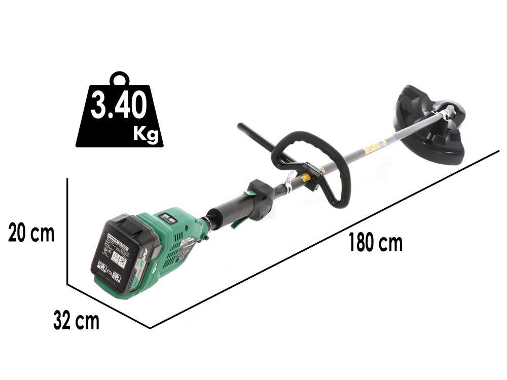 HiKOKI CG36DB - Akku-Freischneider - 36V - SOLO - OHNE AKKU UND LADEGERÄT