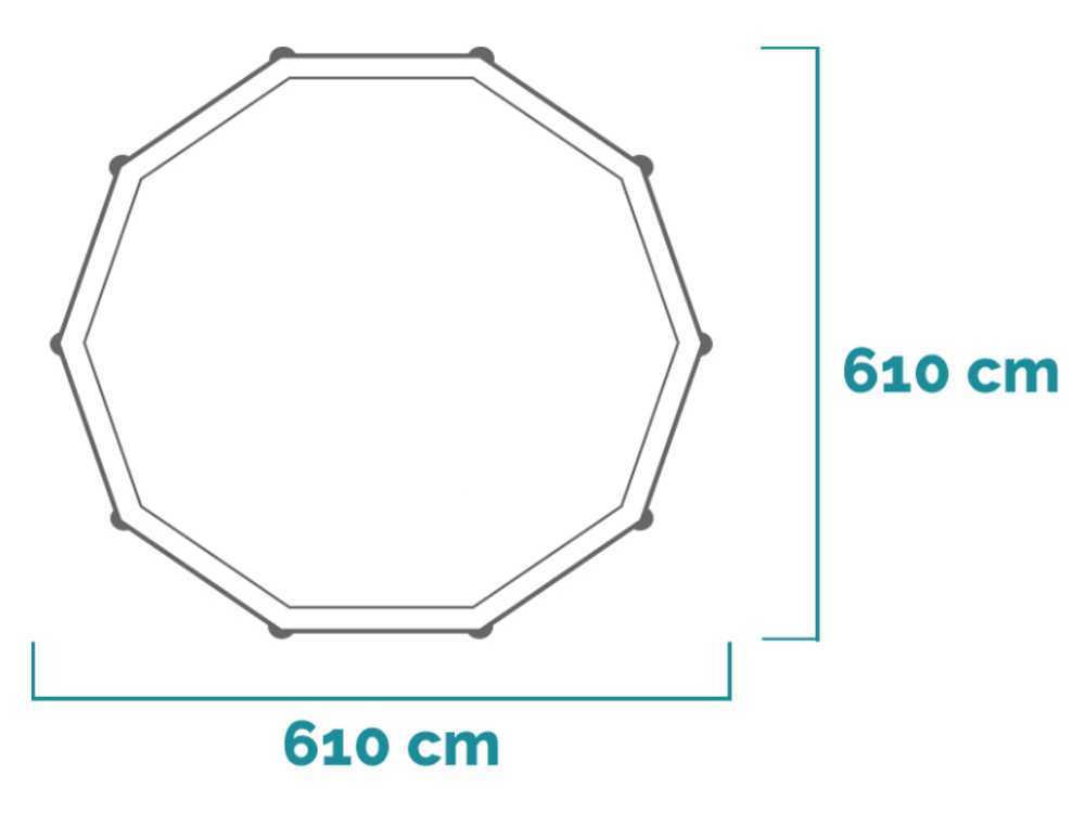 Intex Ultra XTR Frame 26334NP - Ø610x122 cm - RundPool