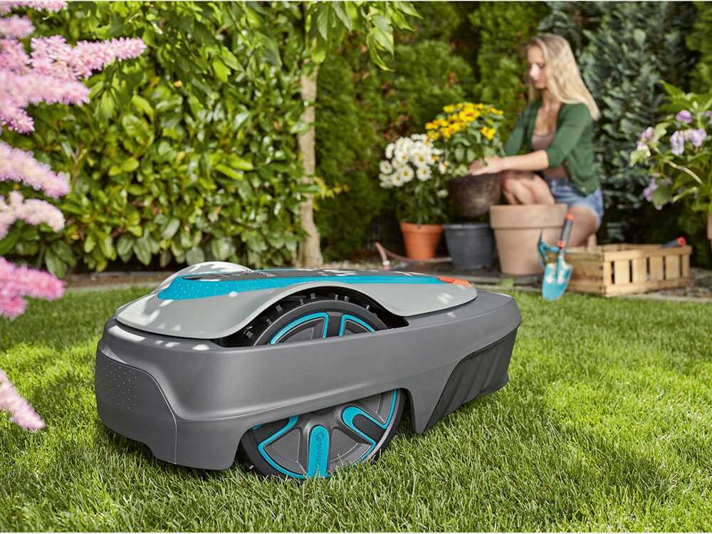 Mähroboter Gardena SILENO city 250 - mit Begrenzungskabel